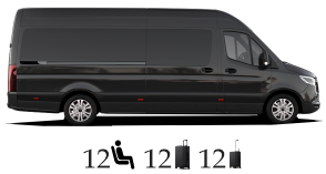 Minibus for up to 12 passengers from Rome to Florence